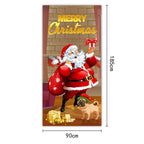 Santa Claus Christmas Tree Door Banner