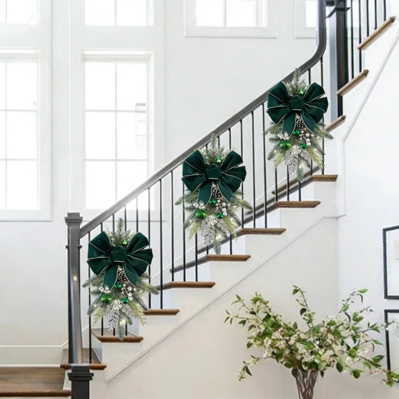 Christmas Stair Decoration