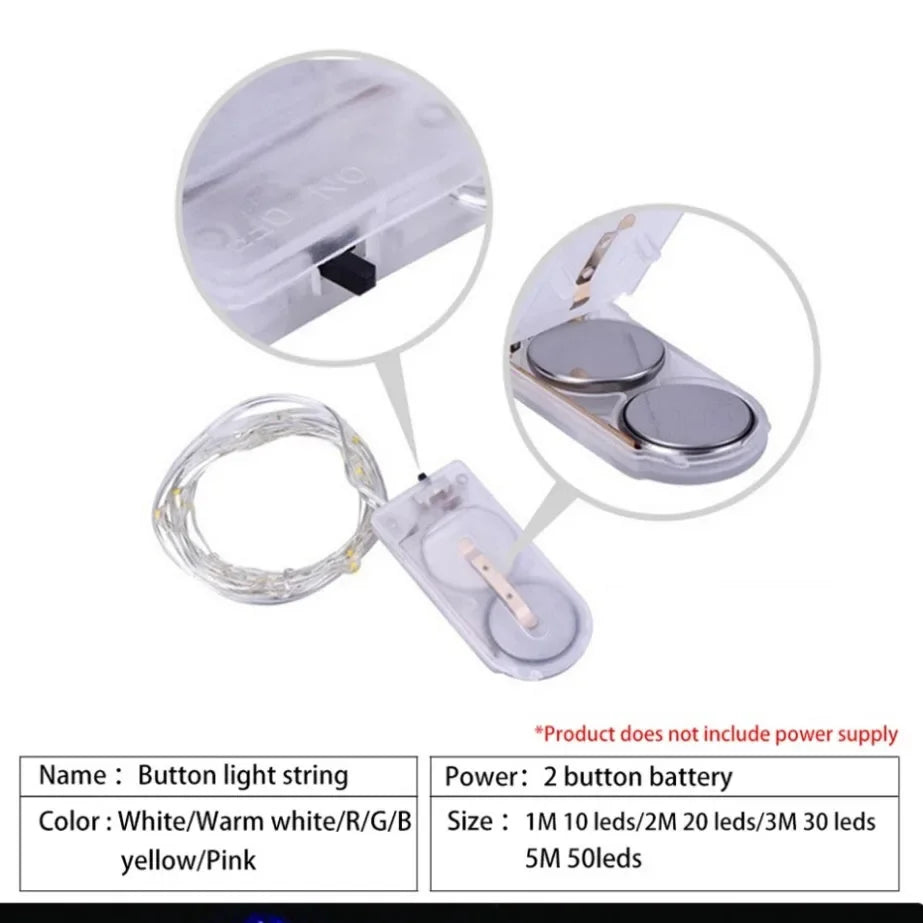 Waterproof Copper Wire Fairy Lights