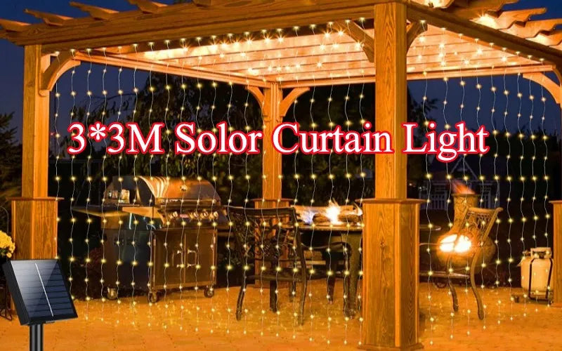 Solar Christmas Rope Lights