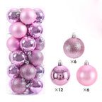 Shiny Christmas Tree Ornaments