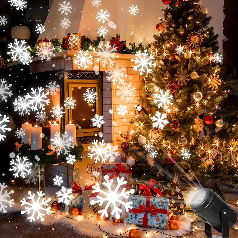 Magical Snowflake Holiday Projector