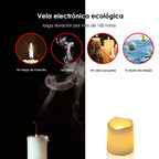Warm Flickering Holiday Candles