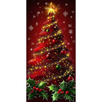 Christmas Tree Door Cover